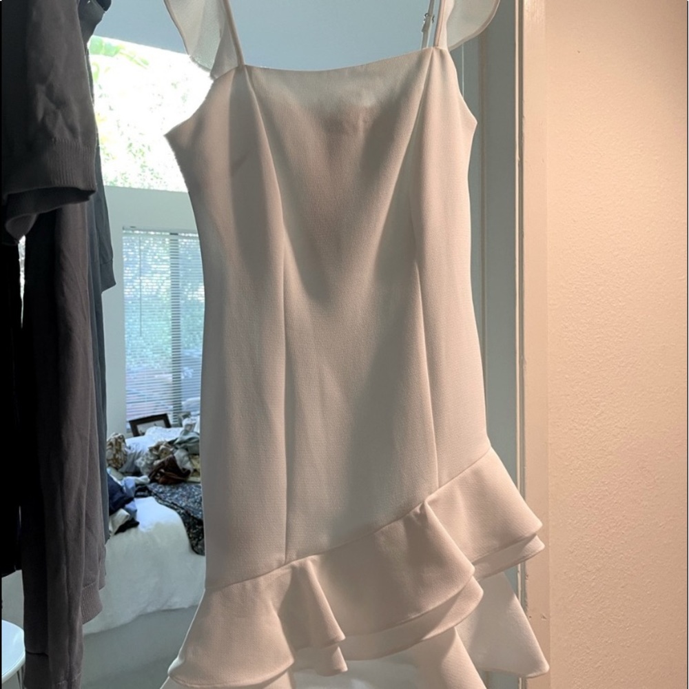 White Mini dress
